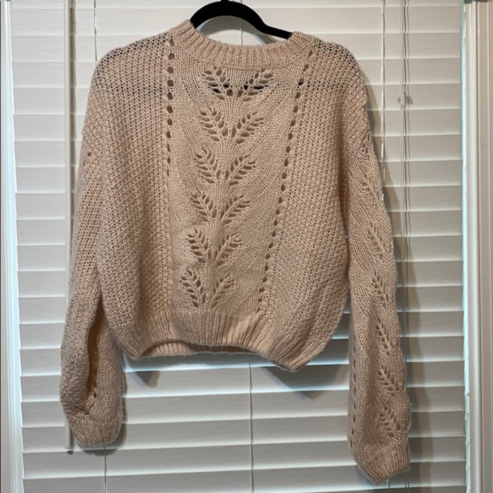 New Look Small light pink sweater